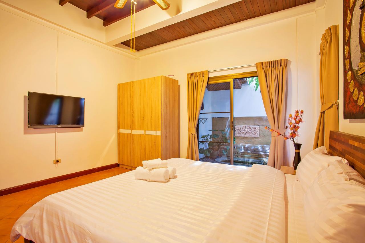 Traditional Thai Villa Nikkie In Tropical Nature, 4Br & Pool, Near Rawai Beach Nai Harn Экстерьер фото