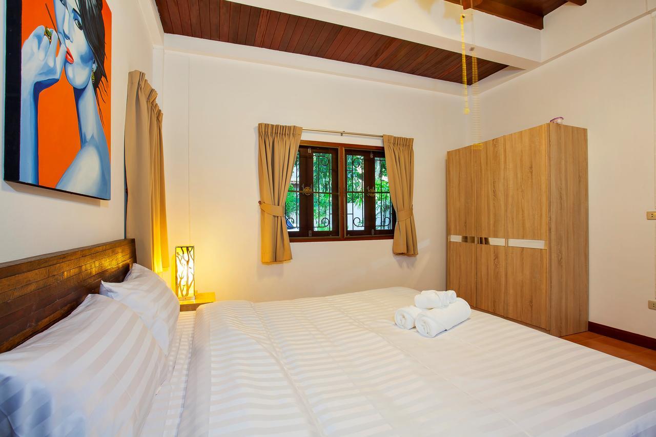 Traditional Thai Villa Nikkie In Tropical Nature, 4Br & Pool, Near Rawai Beach Nai Harn Экстерьер фото