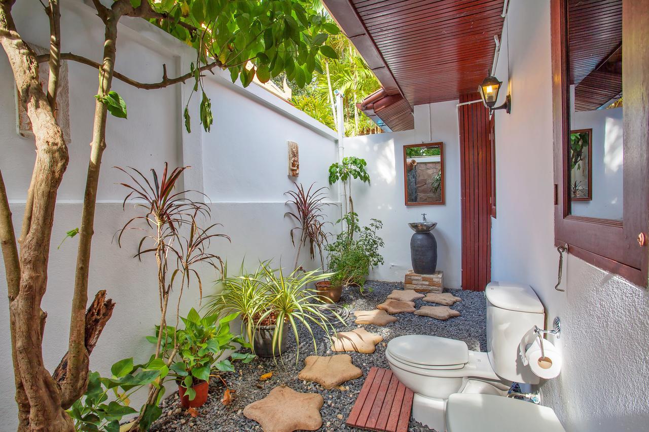 Traditional Thai Villa Nikkie In Tropical Nature, 4Br & Pool, Near Rawai Beach Nai Harn Экстерьер фото