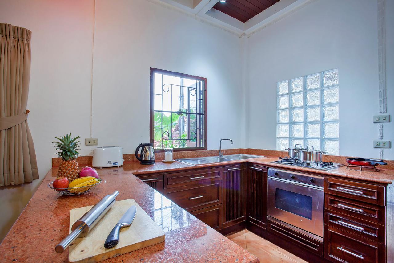 Traditional Thai Villa Nikkie In Tropical Nature, 4Br & Pool, Near Rawai Beach Nai Harn Экстерьер фото
