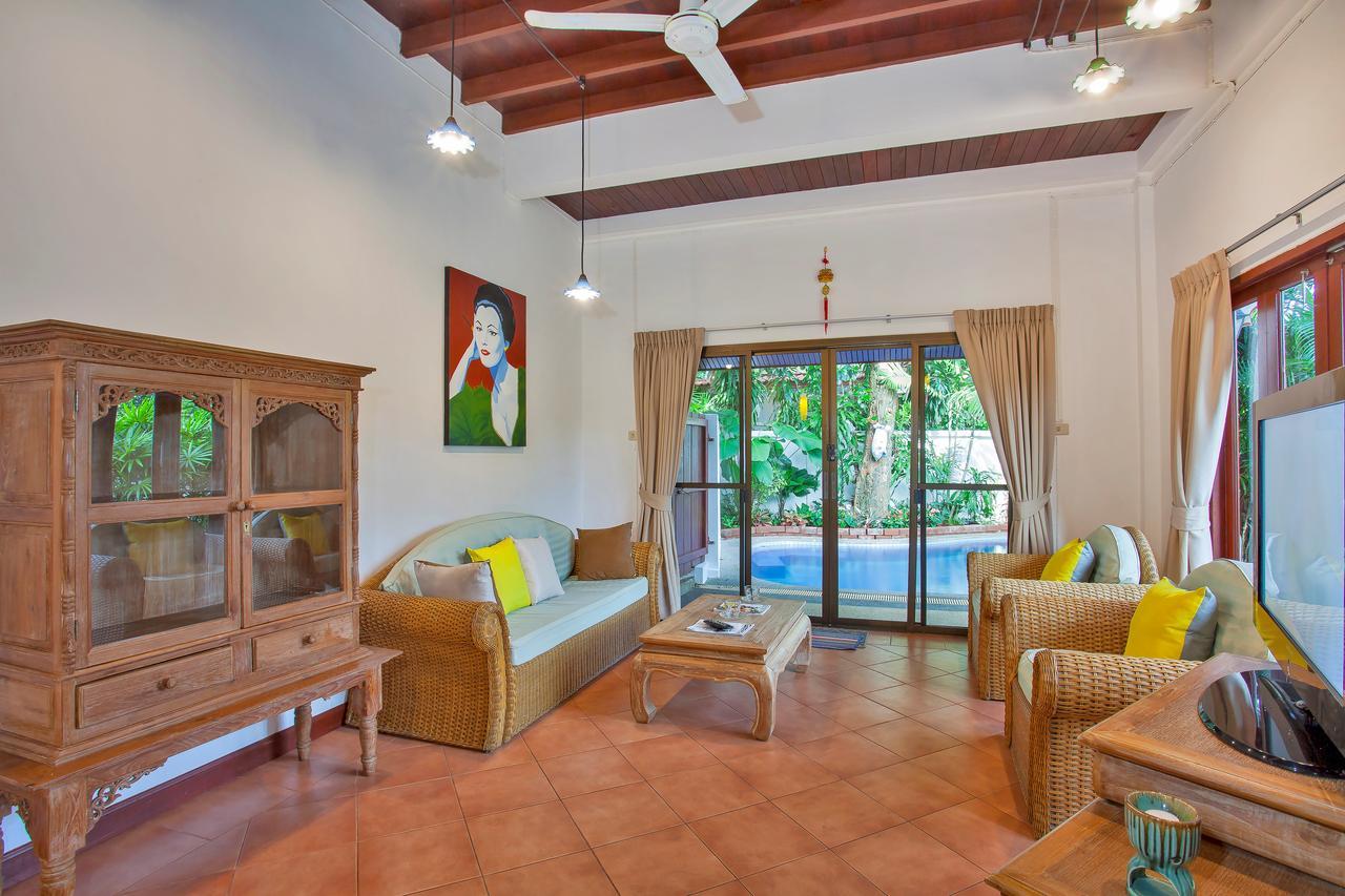 Traditional Thai Villa Nikkie In Tropical Nature, 4Br & Pool, Near Rawai Beach Nai Harn Экстерьер фото