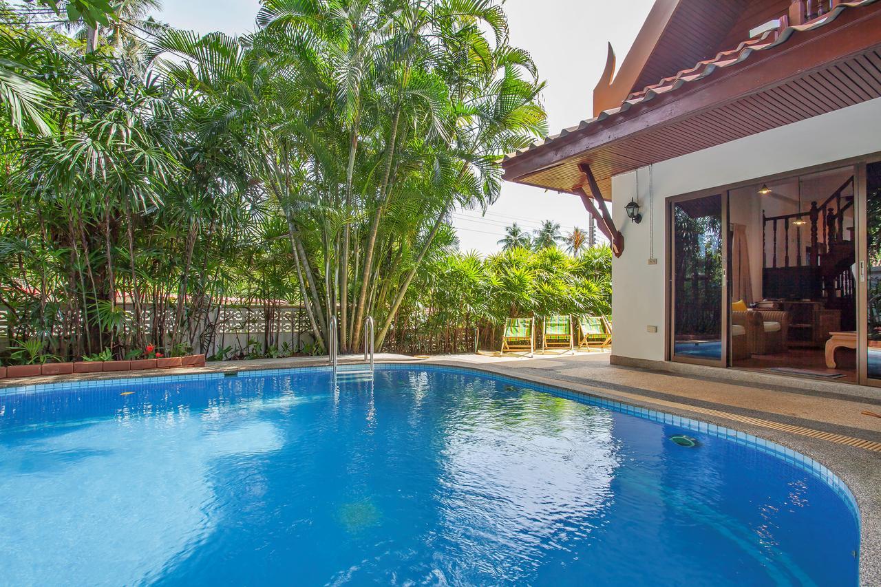 Traditional Thai Villa Nikkie In Tropical Nature, 4Br & Pool, Near Rawai Beach Nai Harn Экстерьер фото