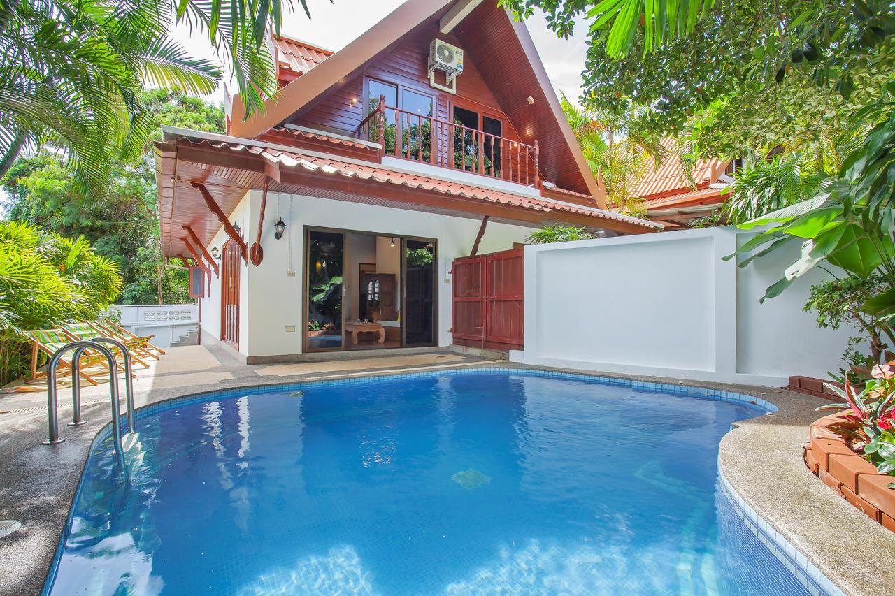 Traditional Thai Villa Nikkie In Tropical Nature, 4Br & Pool, Near Rawai Beach Nai Harn Экстерьер фото